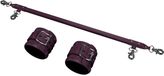 Cinquante nuances de gris Entwined Passion - écarteur de jambes avec menottes de cheville (violet)