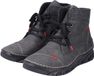 Rieker dames veterlaars enkellaars warme voering 55031-45 donkergrijs