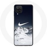 Nike Hoesje voor Samsung Galaxy A42 5G Logo Niege Winter Maniacase