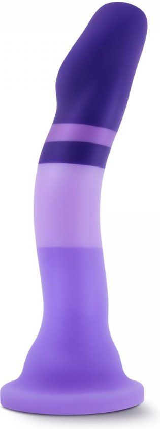 Avant D2 Purple Rain Strapon Dildo - 19cm - Purple