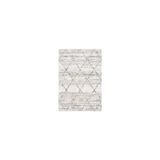 Safavieh Fontana Shag Collection, hoogpolig, grijs en ivoor, 61 x 91 cm