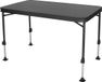 Eurotrail Campingtafel Calmont 115x70cm Rechthoekig Aluminium Antraciet Verstelbaar Waterdicht