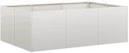 vidaXL Plantenbak - 120x80x40 cm - Roestvrij staal