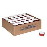 Cereria di Giorgio Liturgico Tealight, was, rood, 4,7 x 4,7 x 2 cm, 100 stuks