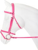 Horka Hoofdstel Pvc Flashy Rood - middel
