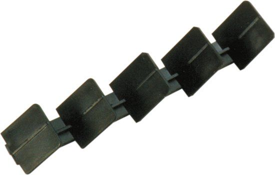 Carpoint Ruitenwisseraandrukkers - 17 cm - Zwart - 2 Stuks - Flatblade