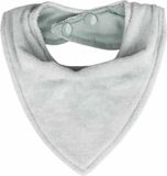 Silly Billyz Bandana Slabber Junior Katoen/Nylon Zilver