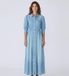 Marella 2613221074200 Mlscerchia Denim Robe (42), Bleu