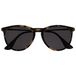 Opulize Jet Groot Bruine Schildpad Rubber Beklede Zilver Armen Mannen Vrouwen Zon Lezers Leesbril UV400 S96-2 +1,00