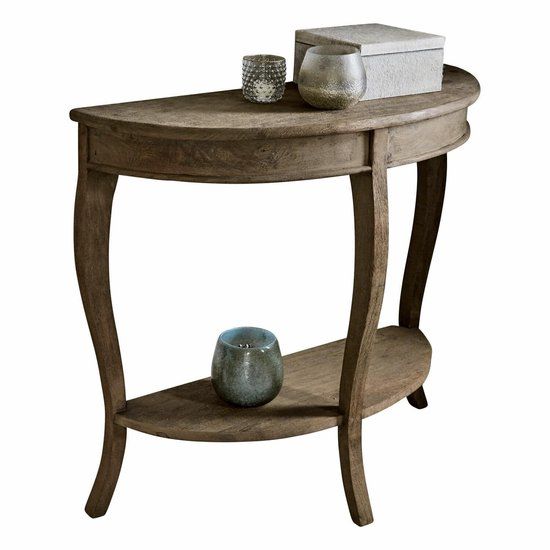 LOBERON Sidetable Crowley bruin