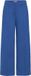 ICHI IHKATE SUS OFFICE WIDE PA Dames Navy Peony Wide Leg Fit Jeans