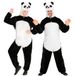 Widmann WDM97120 - Panda kostuum, zwart, Large