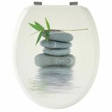 GELCO Toiletbril Zen Hout MDF Wit
