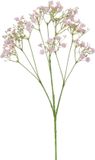 Merkloos Kunstbloemen Gipskruid/Gypsophila takken - roze - 70 cm
