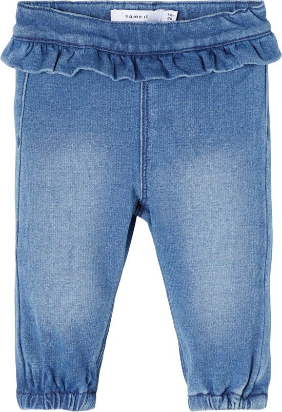 name it NBFBIBI DNMATORINAS SWE PANT NOOS Meisjes Jeans - Maat 56