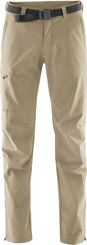 Maier Sports Torid Slim lange broek Heren Long beige 48 lang 2018 Trekking- & Wandelbroeken