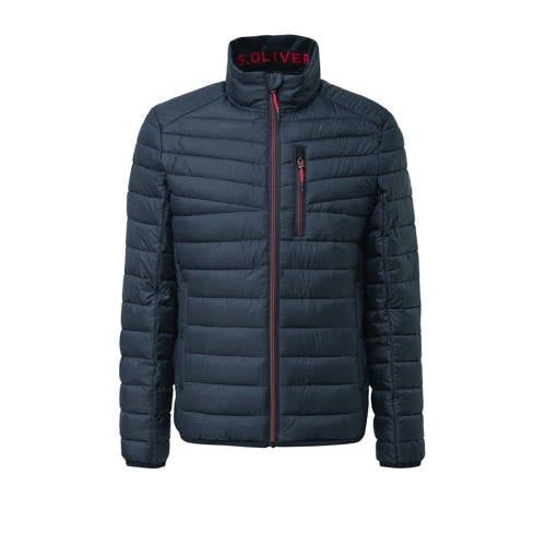 s.Oliver Big Size gewatteerde jas Plus Size donkerblauw
