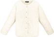 YH Yehwang Yehwang Teddy jas dames van zacht polyester - loose fit winterjas met lange mouwen