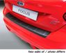 ABS RGM ABS Achterbumper beschermlijst passend voor Ford C-Max 12/2010- 'Ribbed' Zwart