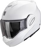 Scorpion Exo-Tech Evo Pro Solid Pearl Wit Systeemhelm - Helm