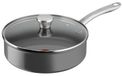 Tefal Renew+ Keramische Hapjespan - 24 cm - Grijs - Met Deksel