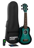 Monkey Loop Jungle Pack Blue Ukelele Sopraan
