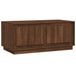 vidaXL Salontafel 102x50x44 cm Bewerkt Hout Bruin Eikenkleur