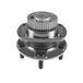 Blue Print ADA108306 wiellagerset met wielnaaf en ABS-impulsring, 1 stuk