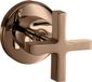 Hansgrohe AXOR Citterio vanne cachée avec poignées en croix, rosé