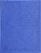 Exacompta 25x Snelhechtmap in glanskarton 355g - A4 - Blauw - 39992E