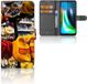 B2Ctelecom Motorola Moto G9 Play | E7 Plus Flip Cover Klompen