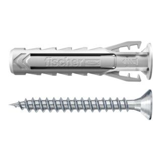 fischer plug SX Plus 6 x 30 S met schroef - 50 stuks