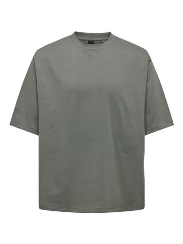 ONSMILLENIUM OVZ SS Tee NOOS - Castor Gray - M