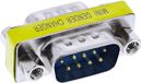 InLine® Mini geslachtswisselaar, 9-pin male / male