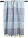 DII Katoen plaid deken, blauw, 50 x 60 inch