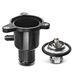 Frankberg Thermostaat koelmiddel compatibel met Duster HS 2010-2018 Logan LS FS KS 2004-Heute Kangoo KC0/1 FC0/1 1997-Vandaag Scénic I FA0 JA0/1 1999-2003 Vervanging # 82001555515