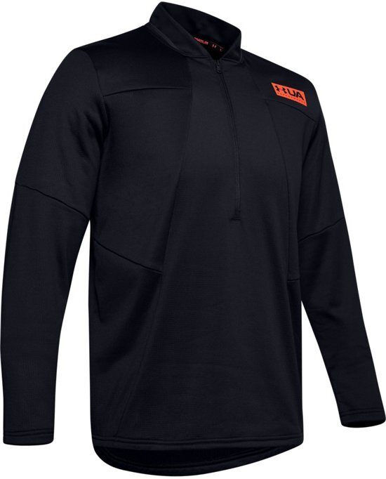 Under Armour Gametime Fleece 1/2 Zip Heren Sport Trui - Zwart - Maat M