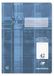 Clairefontaine 331042C - Pak met 25 schriften, ideaal voor school, DIN A4 21x29,7 cm, liniëring 38 Kleine Ruitjes 5x5mm met Kantlijn Geperforeerde, 32 Pagina's, 90g, Blauw Grijs, 1 pak