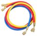 Merkloos 36-inch AC-slang voor het bijvullen van koelmiddel (Freon) voor airconditioningsystemen, geschikt voor koelmiddelen R12, R22, R404, R502 en R134A