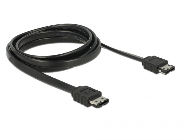 DeLOCK 85641 - Kabel - 2 m - Zwart