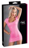Cottelli Collection Wetlook Party Jurkje - Roze