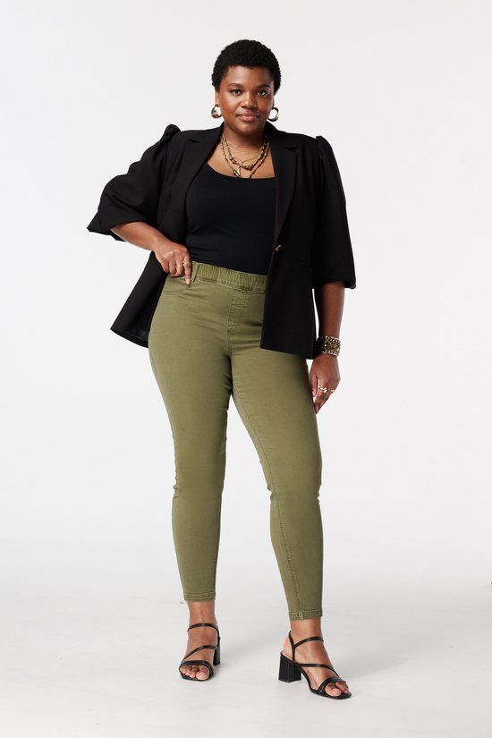 MS Mode Tregging Tregging in jeans look