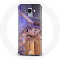 Maniacase Hoesje voor Samsung Galaxy A8 2018 Blackpink Rosé On The Ground Solo Chanson unique