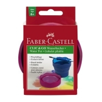 Faber-Castell watercup Clic&Go paars