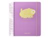 Schoolagenda Antartik Schoolagenda 25-26, Spiraalbinding, "Here and Now", Violet, A5, Tweetalig, FSC, 80 g