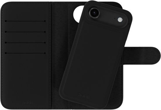 Holdit Wallet Case Magnet Plus geschikt voor Apple iPhone Air - Zwart