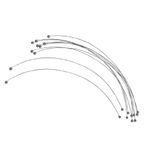 Louis Tellier N35041 reservedraden, 21 cm, 10 stuks