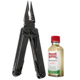Leatherman Wave Plus Black met GRATIS Ballistol onderhoudsolie