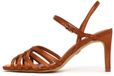 DERIMOD Sandalen Met Hoge Hak Textiel High Heel Sandalen Brons