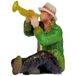 Noch Trompeter, 3D-geprinte zittende modelfiguur, voor modelbouw spoor H0